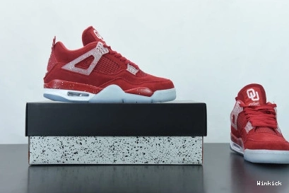 AIR AJ4-904282 SOONERS PE JORDAN RETRO 4 OKLAHOMA 0726
